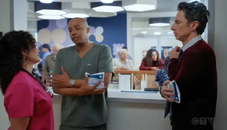 Момент из 1 серии 10 сезона